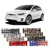 3D Наклейки Значки на Задний Багажник Крыло Автомобиля Для Model 3 Y S X 2021 Roadster Cybertruck Игрушка Авто Аксессуары