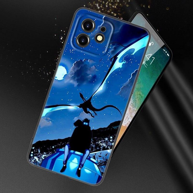 Чехол для телефона с выравниванием аниме Solo для Apple iPhone 13 12 Mini 11 Pro XS Max X XR 8 7 6S 6 Plus SE 2020 5S 5, мягкий черный чехол из ТПУ