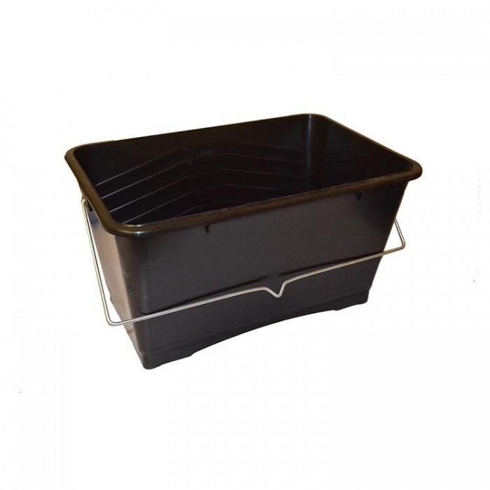 Black Plastic Paint Scuttle 15L