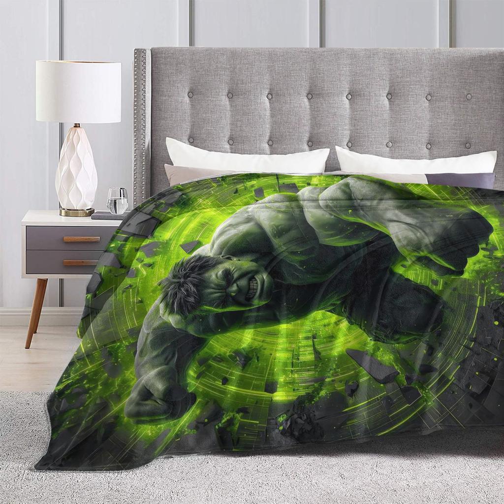 Warm Soft Blankets Travel Hulk Bedding Throws Flannel Bedspread For Couch Chair Sofa Bed Comfortable Sofa Bed Cover