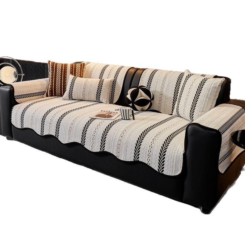Premium Special-Shaped One-Piece Sofa Cushion Non-Slip Straight Row Sofa Cover Irregular Seat Cushion Anti-Cat Scratch Cover Cloth Towel