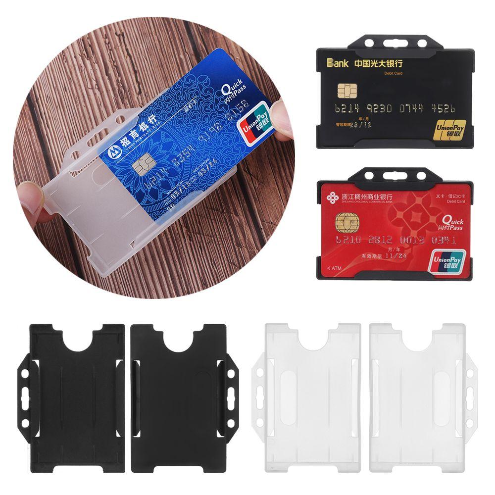 Badge Protector Cover ID Business Case ID Card Pouch Work Card Holders Card Sleeve Name Card