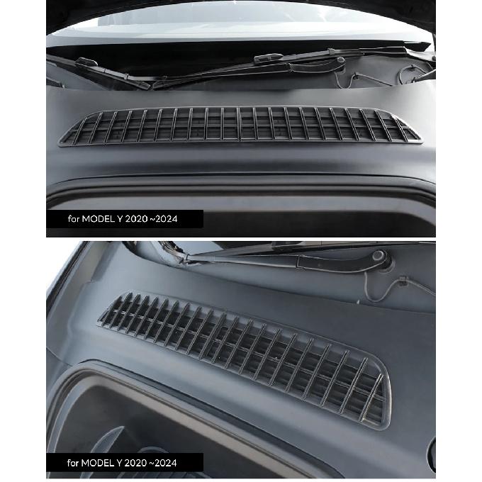 For Tesla Model Y 2020-2024 New juniper Launch 2026 Car Lower Bumper Anti Insect Net Anti Dust Proof Inner Vent Grille Cover