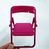 Folding Chair 12 Points Doll Folding Chair Casual Recliner Ducklings Lazy Watch Drama Mobile Phone Support Frame Accessories