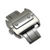 Двойная застежка-бабочка для Cartier Santos/Santos100 - Матовая, 18/21 мм