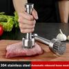 Игла для рыхления мяса из нержавеющей стали 304, тендерайзер для мяса, быстрая вставка, артефакт для говядины, молоток для рыхления мяса, кухонный инструмент для стейка