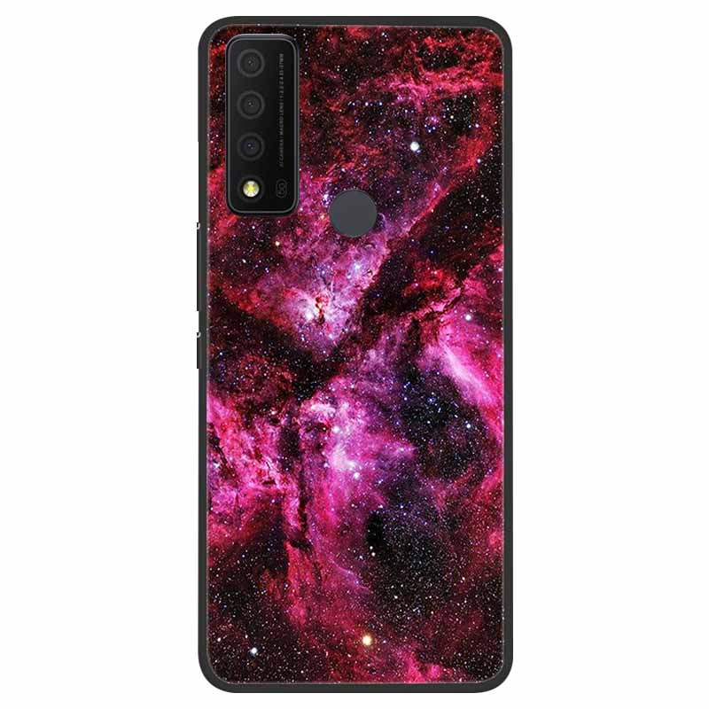 Для TCL 30 XE 5G Чехол Мраморный Кот Мягкий Силиконовый Задний Чехол для Телефона TCL 30 XL 30V 5G Чехол TCL30 XE T767W 30XE 5G Coque Funda Сумка