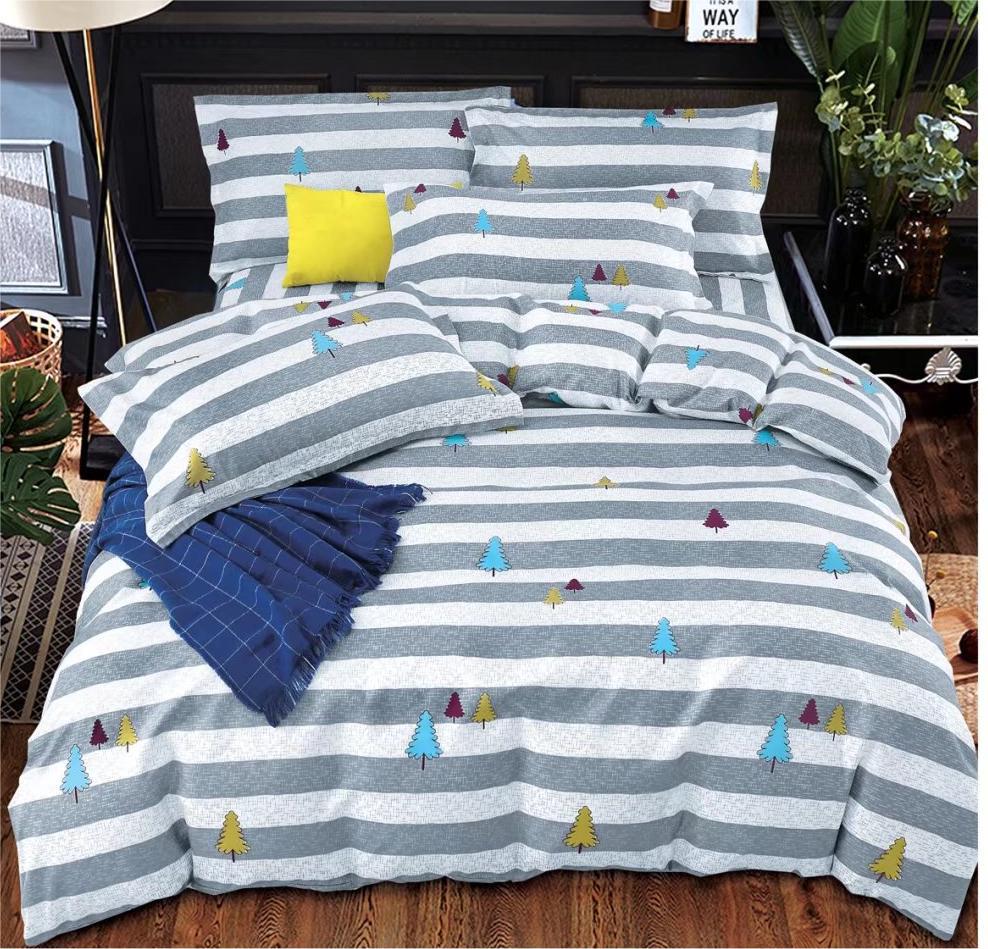 Традиционный набивной полиэстеровый наволочка пододеяльник набор из двух или трех предметов может быть