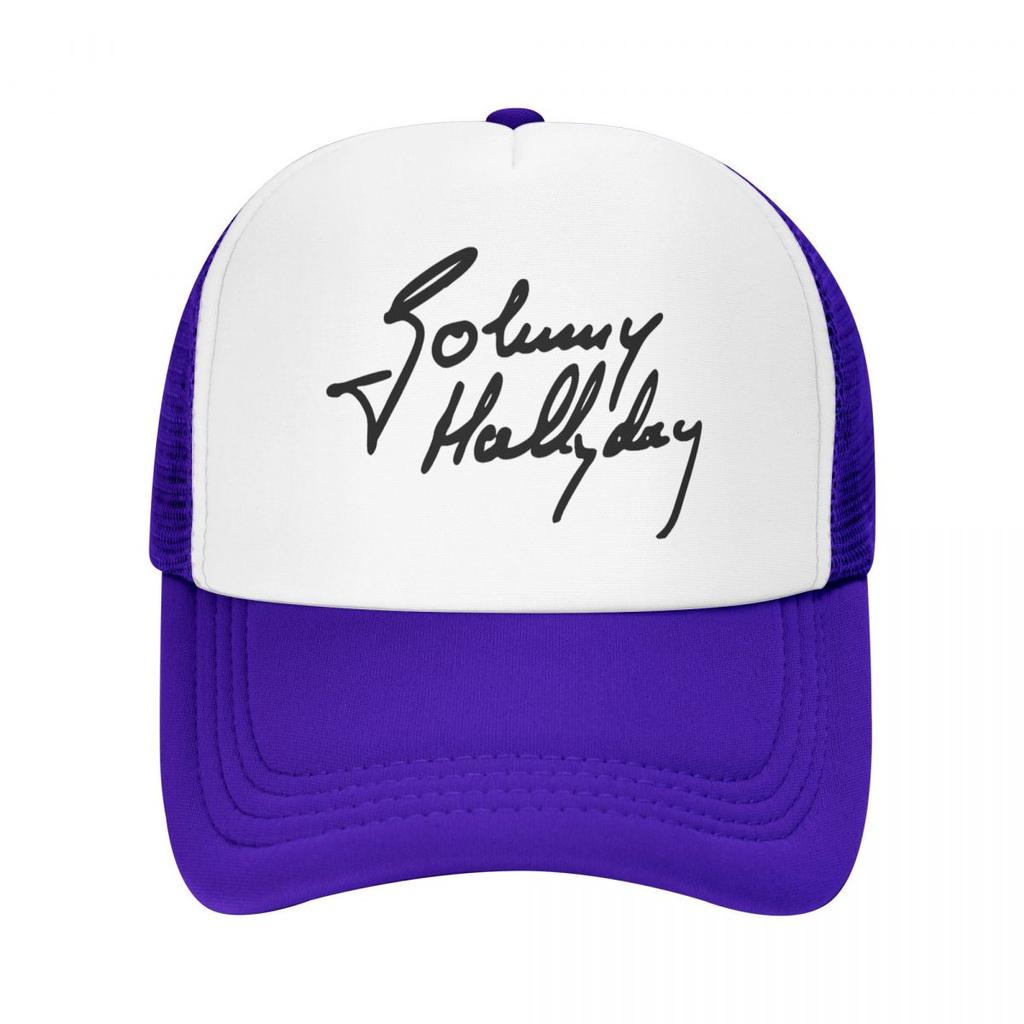 Персонализированная бейсболка French Legend Rock Johnny Hallyday, WoUnisex, унисекс, дышащая шляпа дальнобойщика, уличные кепки Snapback, летние шапки