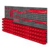 KADAX Tool Board Wall 156x78cm 101pcs Workshop Garage Trays