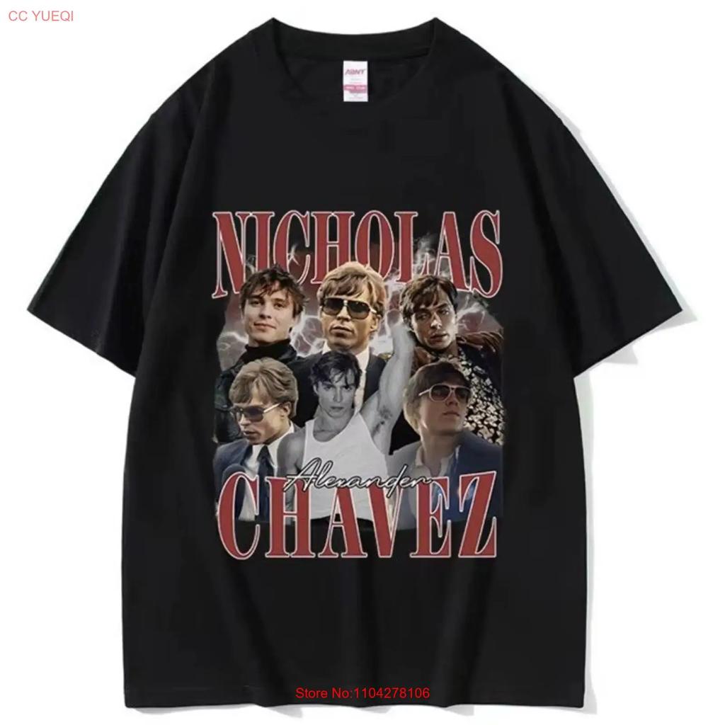 Nicholas Alexander Chavez Retro T Shirt Unisex Size Large Vintage Versatile Stylish Soft Streetwear