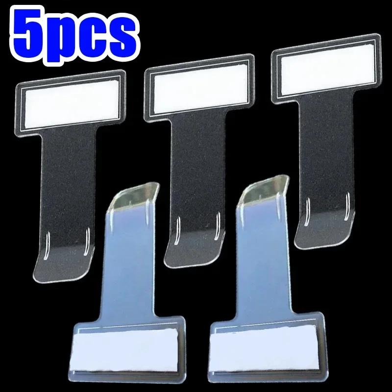 Car Parking Ticket Clip Fastener Permit Card Bill Holder Cars Window Windscreen Glass Clips Stickers Automotive Accessories