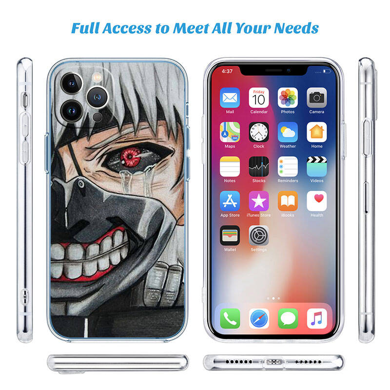MH149 Tokyo Ghoul Phone Case for Motorola G34 G32 G31 G14 G15 G84 G62 E32 G24 G72 G71 G73 G85 G200 G60 G52 G51 G50 G42 G41 G32 G30