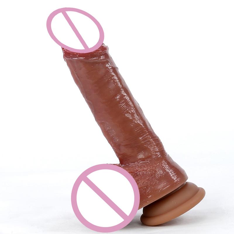 Adult Sex Toys Realistic Silicone Dildo with Suction Cup for Woman Men Anal Vagina Masturbator Fake Dick Penis Dildos Massager