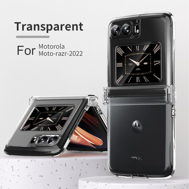 Шарнирный чехол для Motorola Moto Razr 2022, шарнирный чехол, полная защита, ультратонкий жесткий чехол для телефона Motorola Razr 3, Fundas