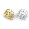 Napkin Ring Creative Shape Smooth Burr-Free Corrosion Resistant Rustproof Not Easily Deformed Decorative Ring Buckle Table Decoration