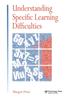 Книга Understanding Specific Learning Difficulties