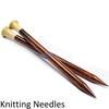 Американский размер 19-14" Премиальные спицы для вязания из палисандра и клена | Аксессуары и принадлежности для сшивания (Кленовая головка, 16 мм)