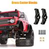 7в1 Для 1/18 Для TRX4M RC Автомобиль Модернизации Латунная Рулевая Тяга Крышки Кастора Автомобиля Крышка Дифференциала Детали L1G3