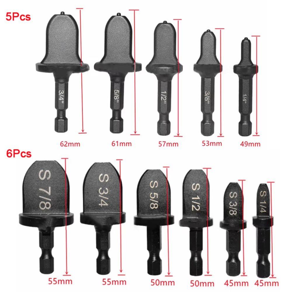 5/6Pcs HVAC Repairing Set Copper Tube Expander Manual Swage Tool Pipe Hole Flare Extender