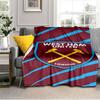 West Football Printed Throws Blanket Soft Flannel Blankets for Couch Bed Gifts for Men Women Picnic blanket Christmas gifts