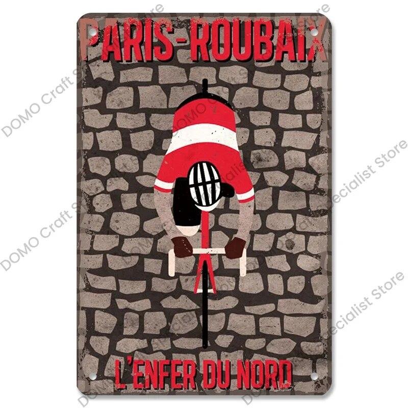 Велосипедная табличка, металлическая жестяная вывеска, велосипедные гонки, винтажный металлический плакат, настенный художественный декор для велосипедного клуба, гаража, человека, пещеры