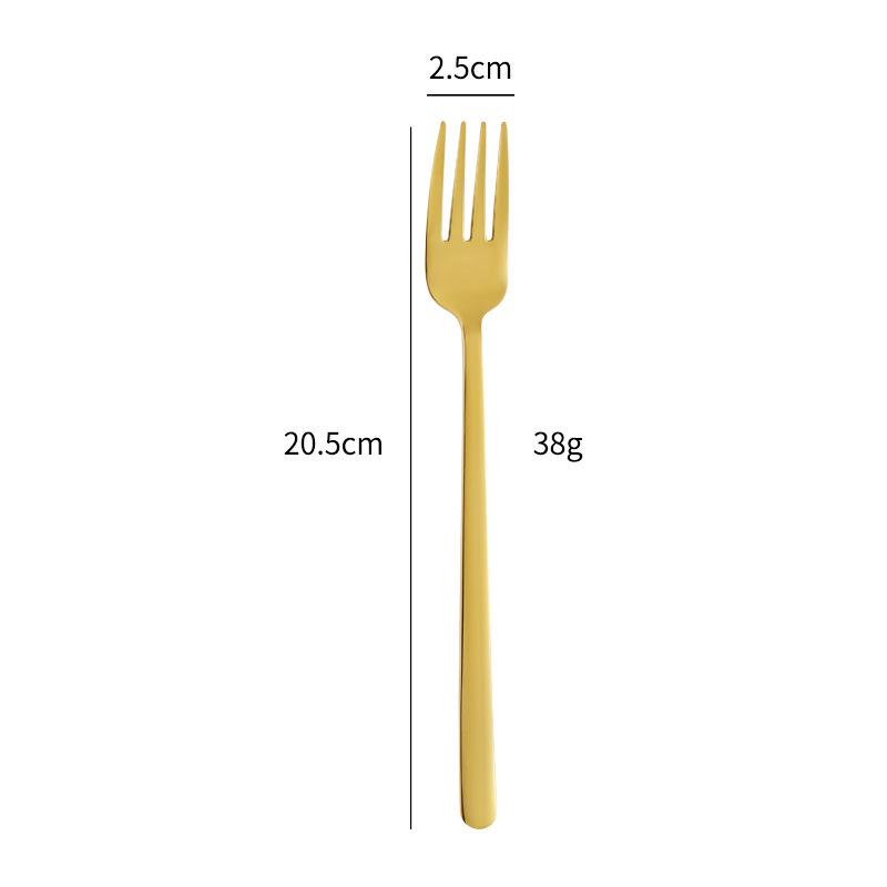 Korean Style Long Handle 304 Stainless Steel Ladle and Soup Spoon Set