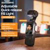 Заполняющий свет Для DJI Osmo Pocket 3 Портретный Влог Регулируемый Двойной Свет Длительное Время Работы От Батареи Для DJI Osmo Pocket 3 Аксессуары Для Камеры