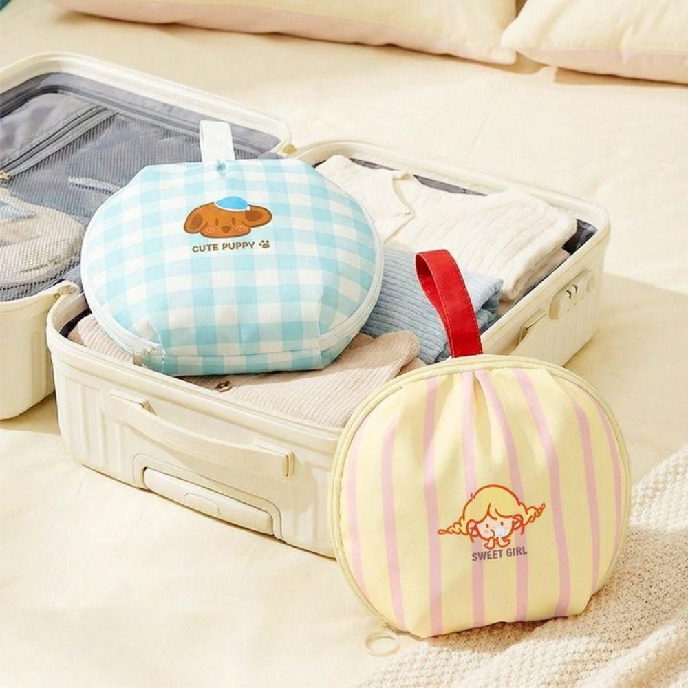 Handheld Underwear Packing Cube Folding Lingerie Pouch Portable Intimates Organizer Travel