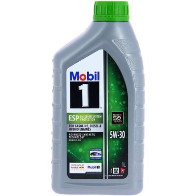 Моторное масло 5W-30 ESP Синтетическое - MOBIL 1 - Formula-P - канистра 1л - Бензин & Дизель - Очиститель