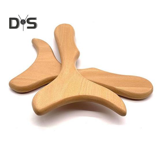 Деревянный терапевтический массажный инструмент, удобно держать, универсальное использование, снятие мышечного напряжения, удаление целлюлита, инструмент для моделирования тела
