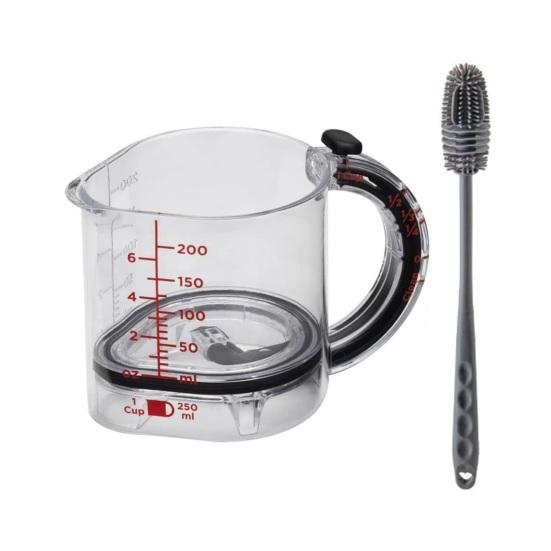 Регулируемая мерная чашка Мерный кубик Чашки для приготовления и выпечки Многофункциональный кухонный органайзер