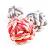Eco-Friendly Durable Luxury Cotton Rope Ball Dog Chew Toys Teeth Cleaning Rope Toy for Puppy Dental Care