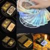 Новинка Карты Таро с золотой фольгой Водонепроницаемые пластиковые ПВХ игральные карты для настольных игр