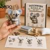 Набор для рукоделия из ткани DIY Пэчворк Животные Набор для ручного шитья с вырезанными деталями