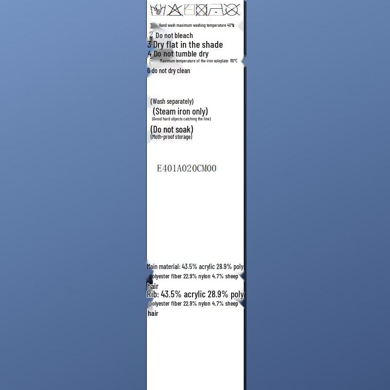 Sancai 2025 Spring Women's Loose Hollow Knit Sweater