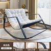 Double Rocking Chair Lounge Chair Sofa Chair Bedroom Balcony Living Room Lazy Comfortable Lunch