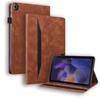 Подходит для планшета Samsung Tab A8 2026 10,5 дюйма, кожаный чехол, тисненый однотонный матовый чехол-подставка, защитный чехол