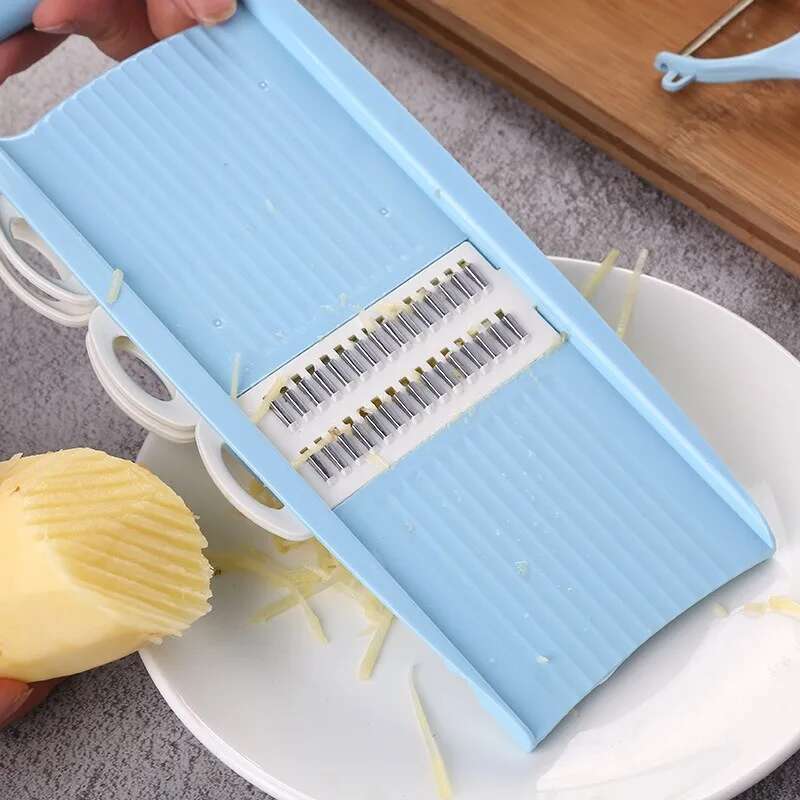 Многофункциональная овощерезка 4 в 1, регулируемая пищевая измельчитель, овощечистка, картофелерезка, морковка, для шинковки, кухонные гаджеты