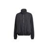 Adidas Нейлоновая ветровка Originals Premium Essentials с воротником-стойкой и молнией с длинными рукавами Женская верхняя одежда черного цвета IT6726