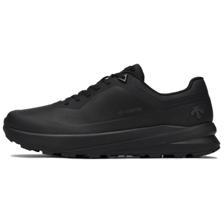 DESCENTE Технология Dualis GORE-TEX Удобные Универсальные Нескользящие Прочные Дышащие Низкие Повседневные Кроссовки Унисекс Черные D4431LCR23-BK