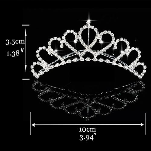 Детские фиолетовые тиары и короны с гребнем диадема для женщин королева вечеринка выпускной свадебные аксессуары для волос головной убор корона ювелирные изделия