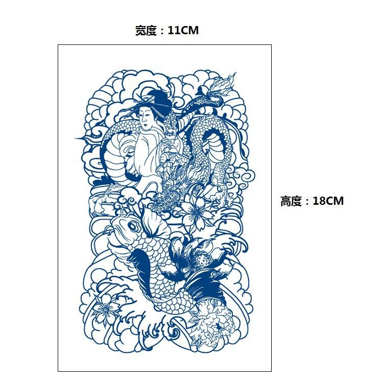 Xinyao Herbal Постепенное изменение Интернет-знаменитости Не отражают свет в течение длительного времени Не отваливаются Водонепроницаемая наклейка для татуировки Наклейка