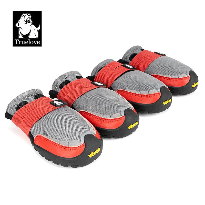 Truelove Обувь для животных Подошва Vibram Светоотражающая Прочная Противоскользящая Мягкая Сетка Нейлон Удобная Для улицы НОВИНКА 2/4 шт. Тренировочная TLS4862