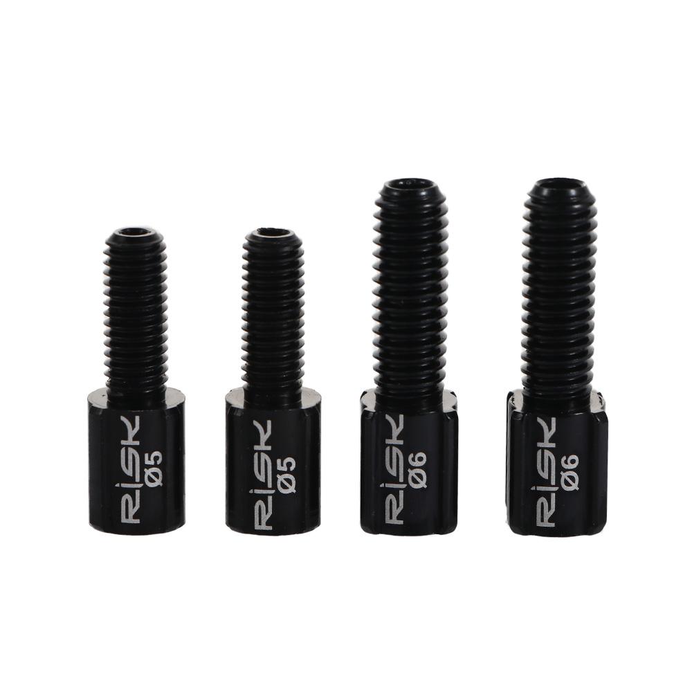 Derailleur M5/M6 Brake Cable Line Bicycle Thumb Shifter Cycling Adjuster Screw Bolts Bicycle Parts