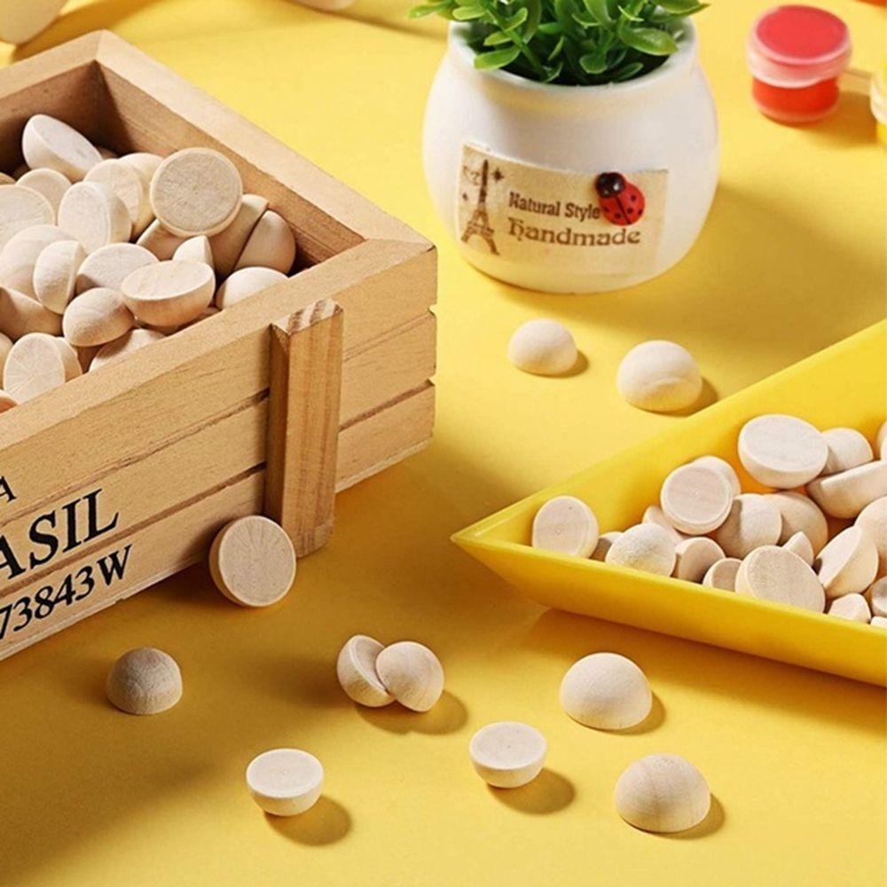 Handmade Semi-Spherical Eco-Friendly Loose Beads Craft Balls Graffiti Accessories Balls Bead