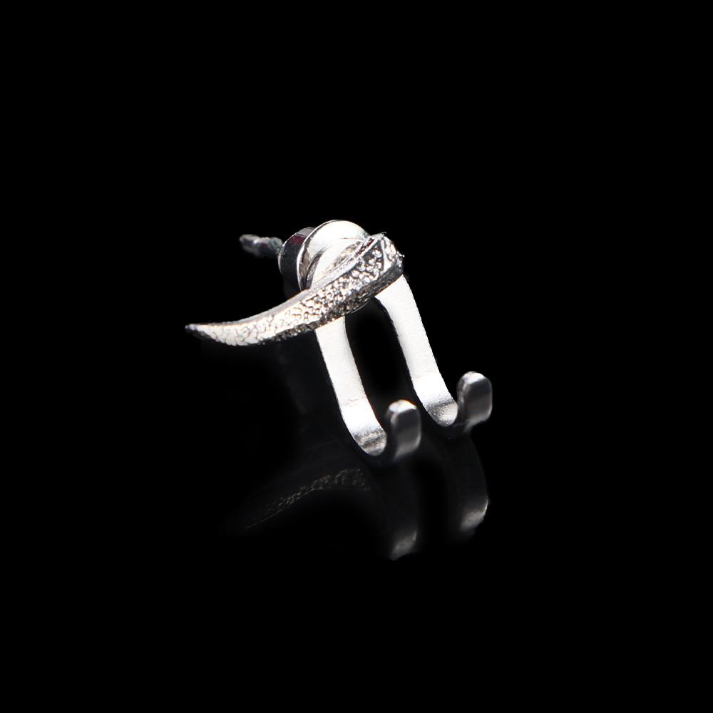 Street Wear Women Dual Purpose Stud Earring Hook Prong Earrings Men Accessories Korean Earrings
