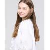 Son Jung Wan Frill Lace Linen Jacket Zjk6262181
