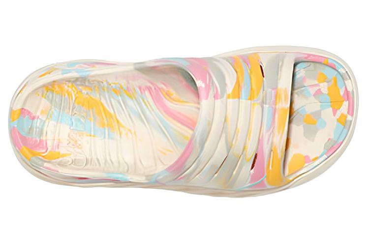 HOKA One One Ora Recovery Slide Free People Movement Luna Мраморный 1134731-LMLD