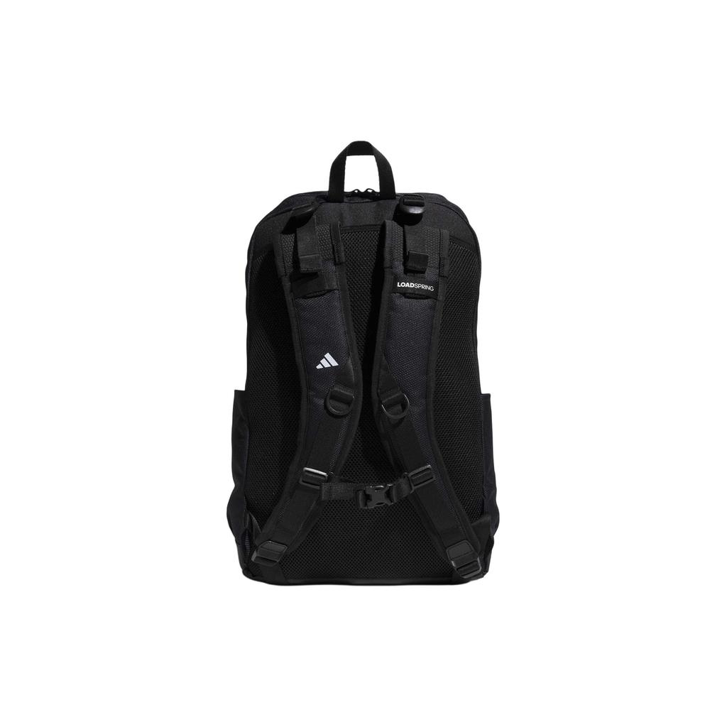 adidas Черный Унисекс Рюкзак из Полиэстера с Принтом Логотипа спереди IK4800